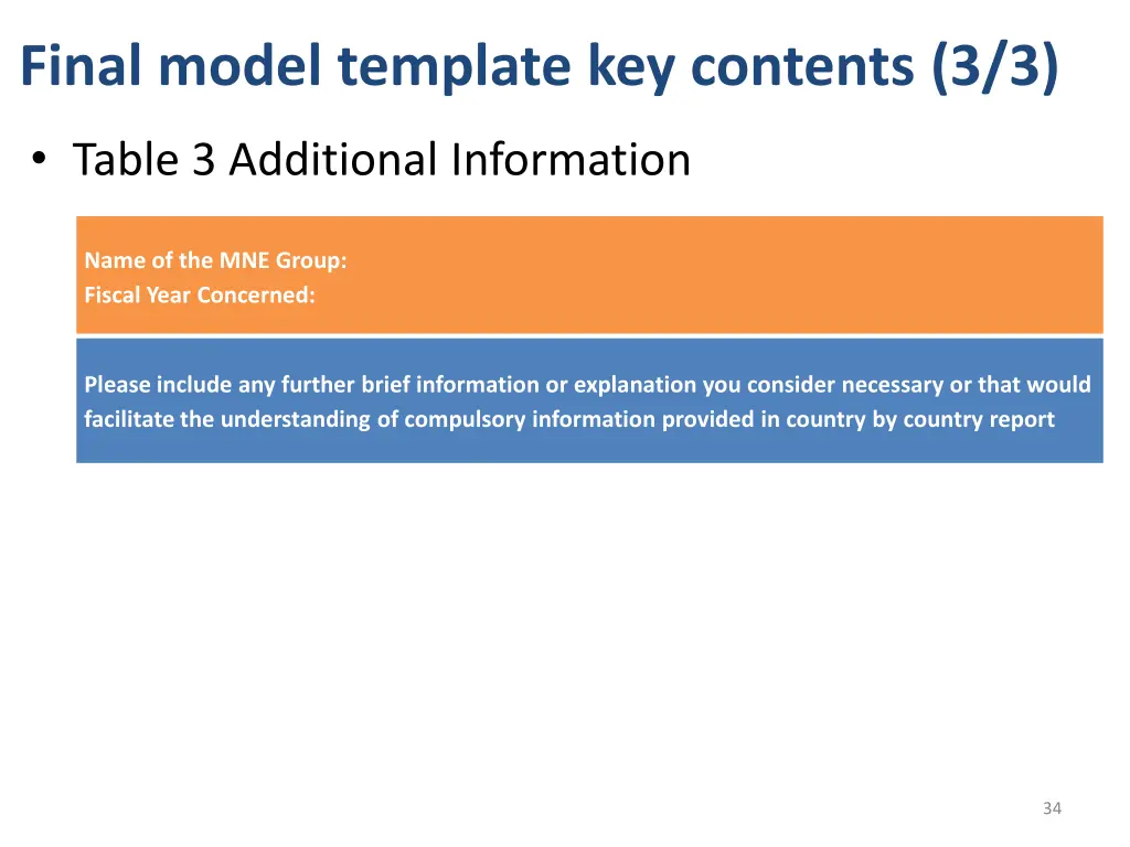 final model template key contents 3 3