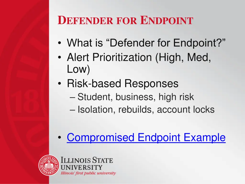 d efender for e ndpoint