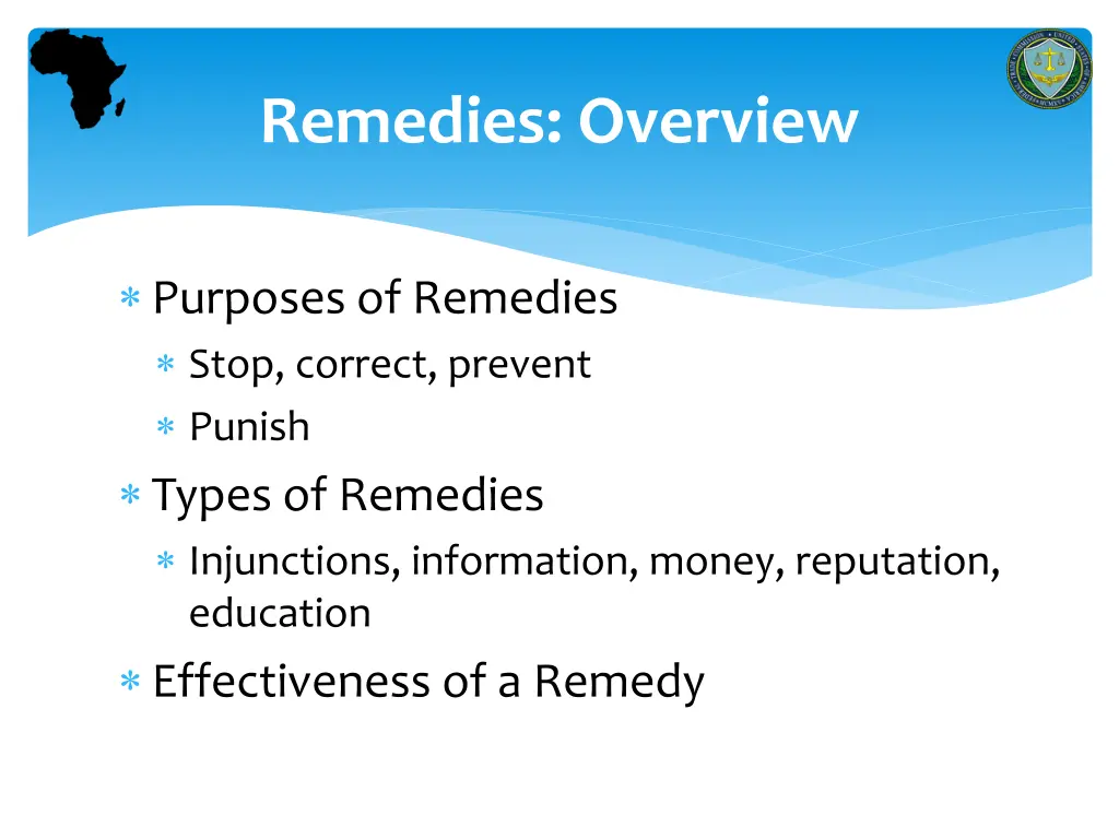 remedies overview