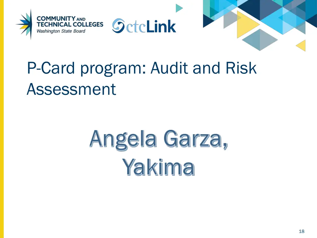 p card program audit and risk assessment