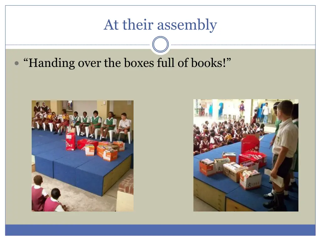 at their assembly