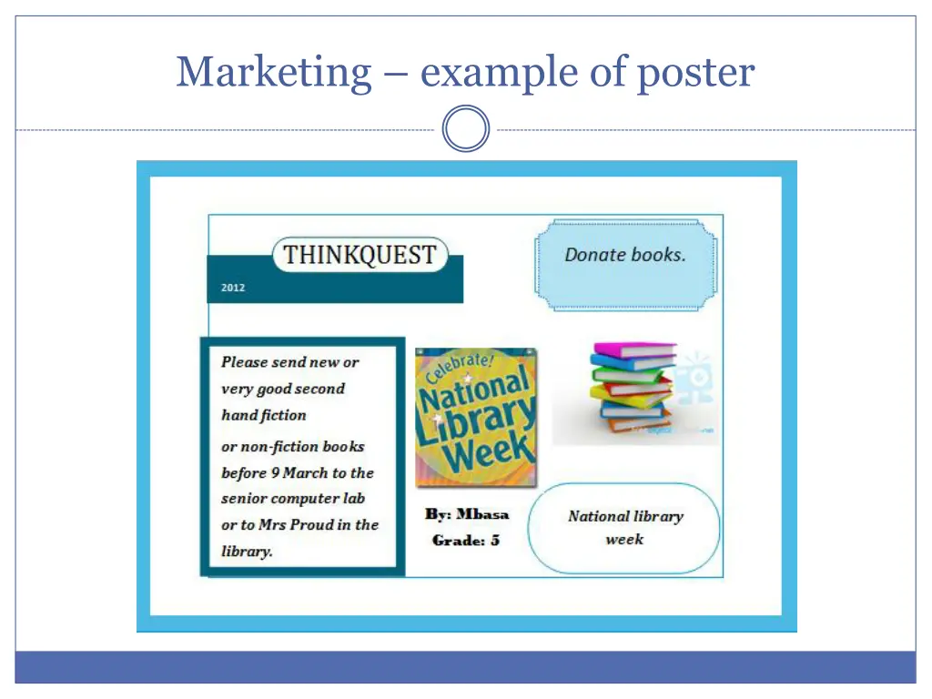 marketing example of poster 1