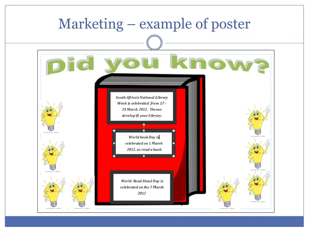 marketing example of poster 3