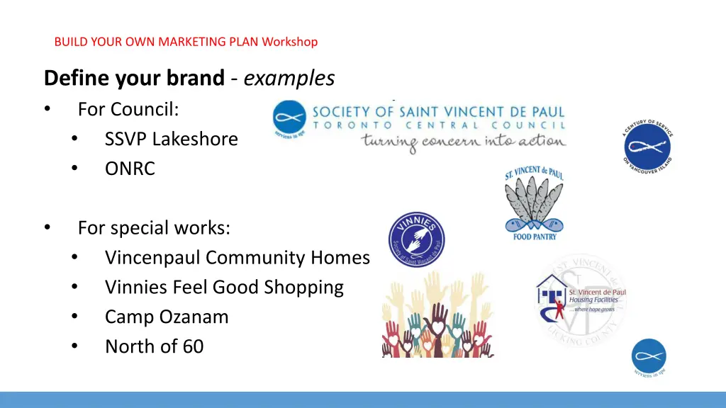 build your own marketing plan workshop 8