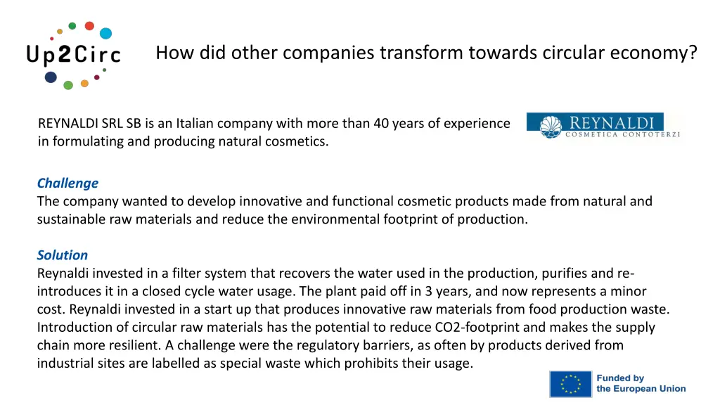how did other companies transform towards 5