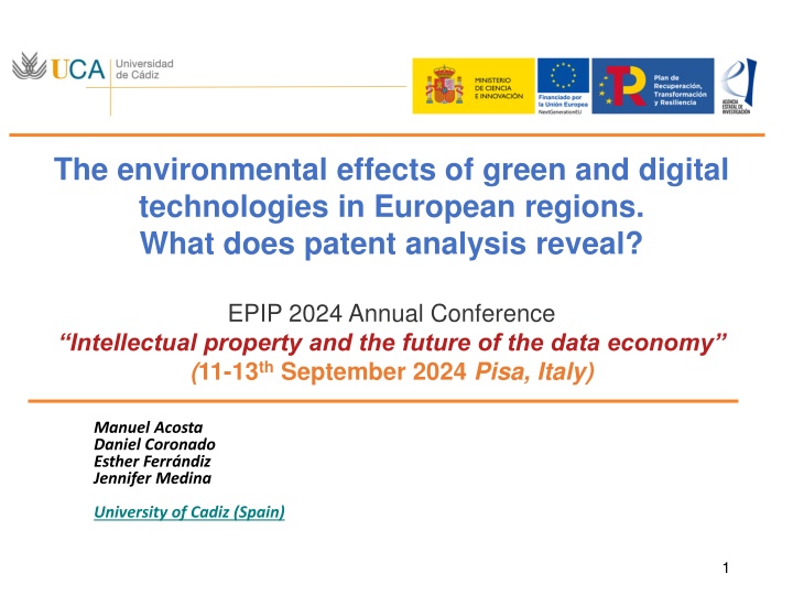 the environmental effects of green and digital