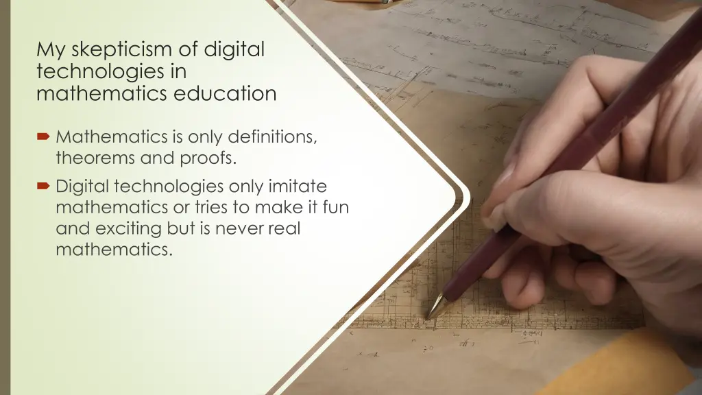 my skepticism of digital technologies