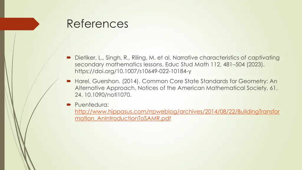 references