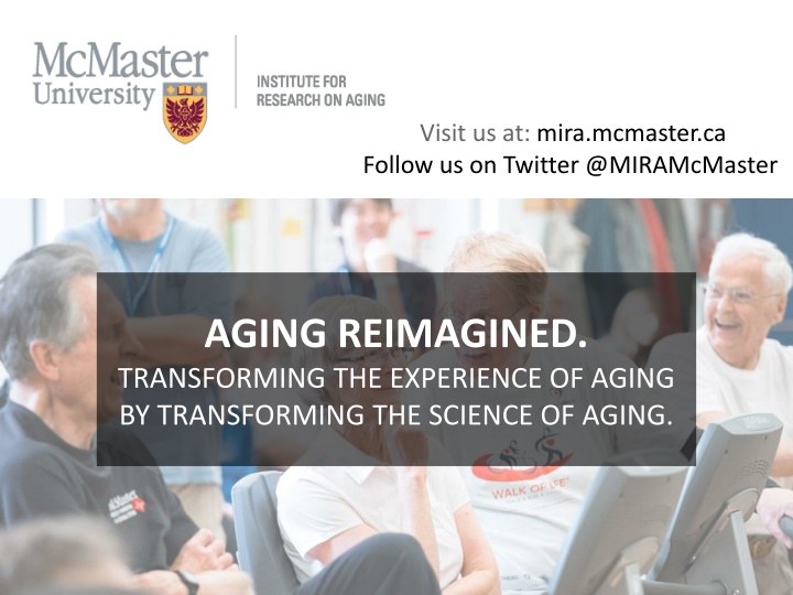 visit us at mira mcmaster ca follow us on twitter