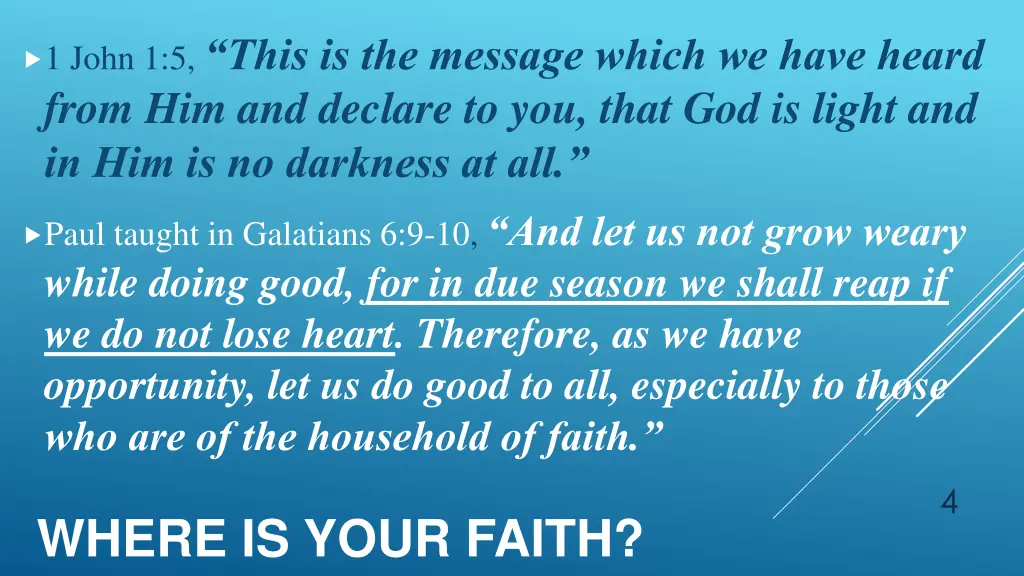 1 john 1 5 this is the message which we have