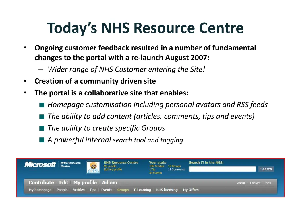 today s nhs resource centre