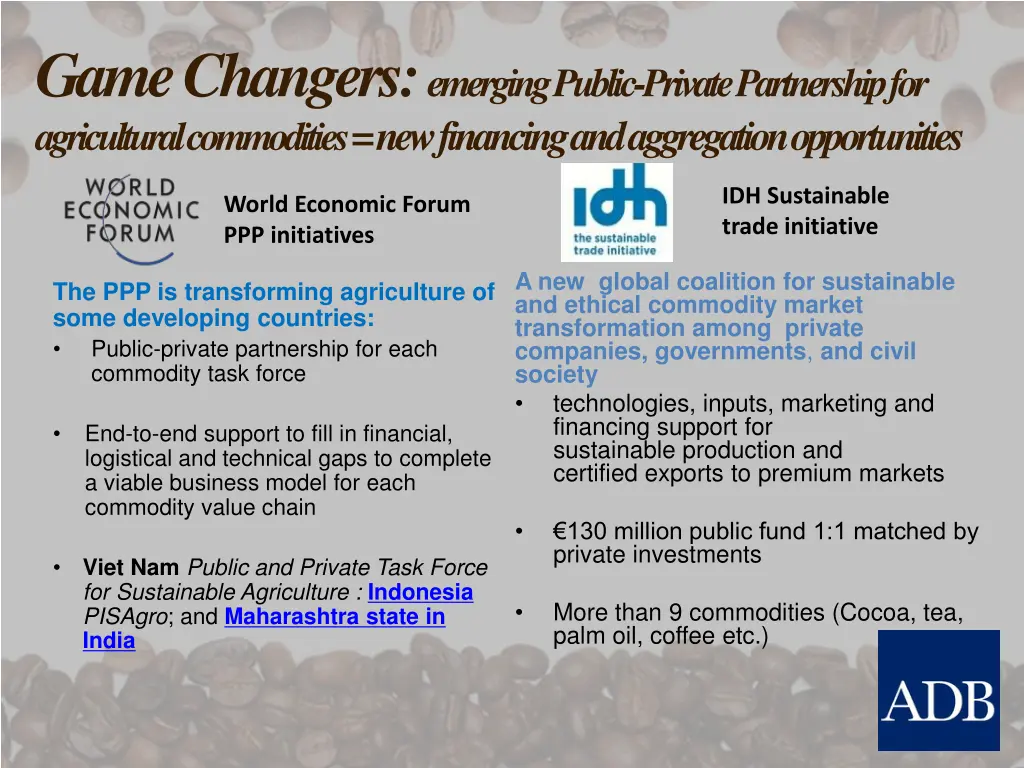 game changers emerging public private partnership
