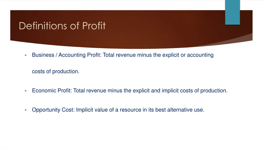 definitions of profit