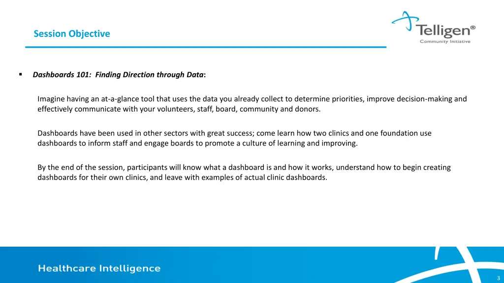 session objective