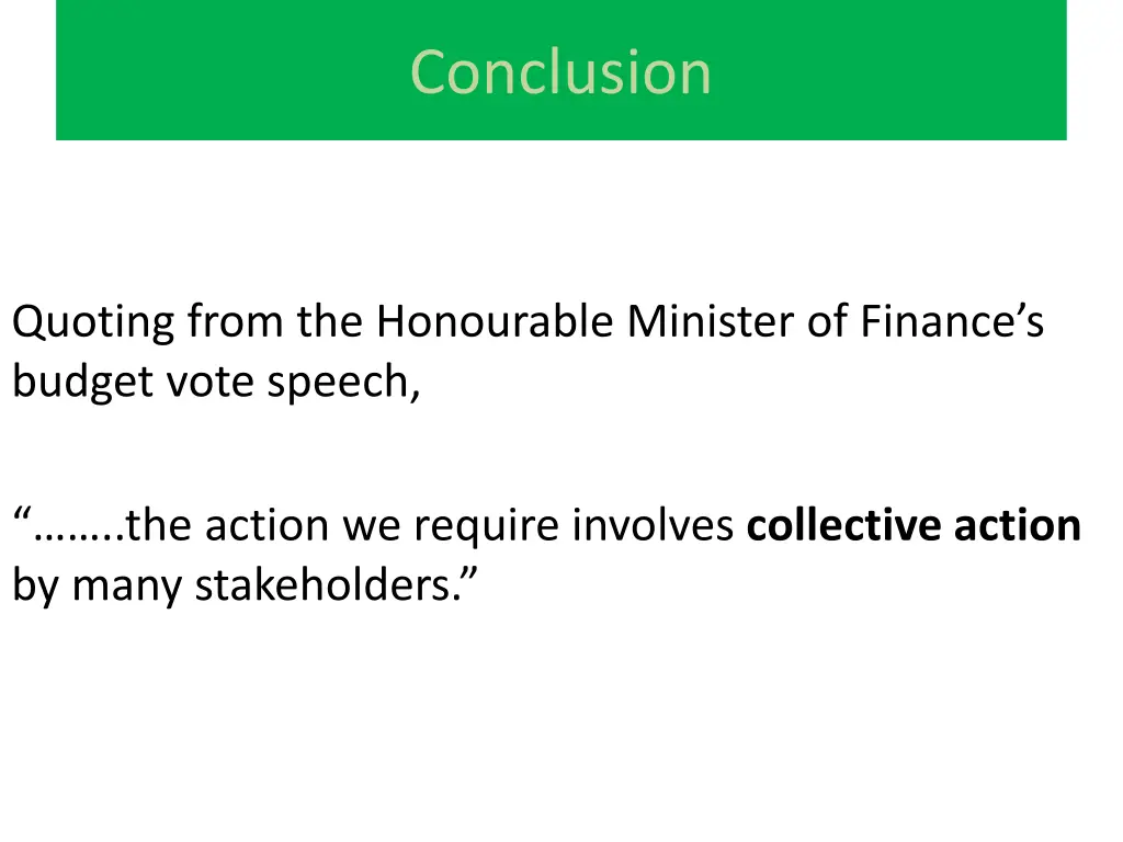 conclusion