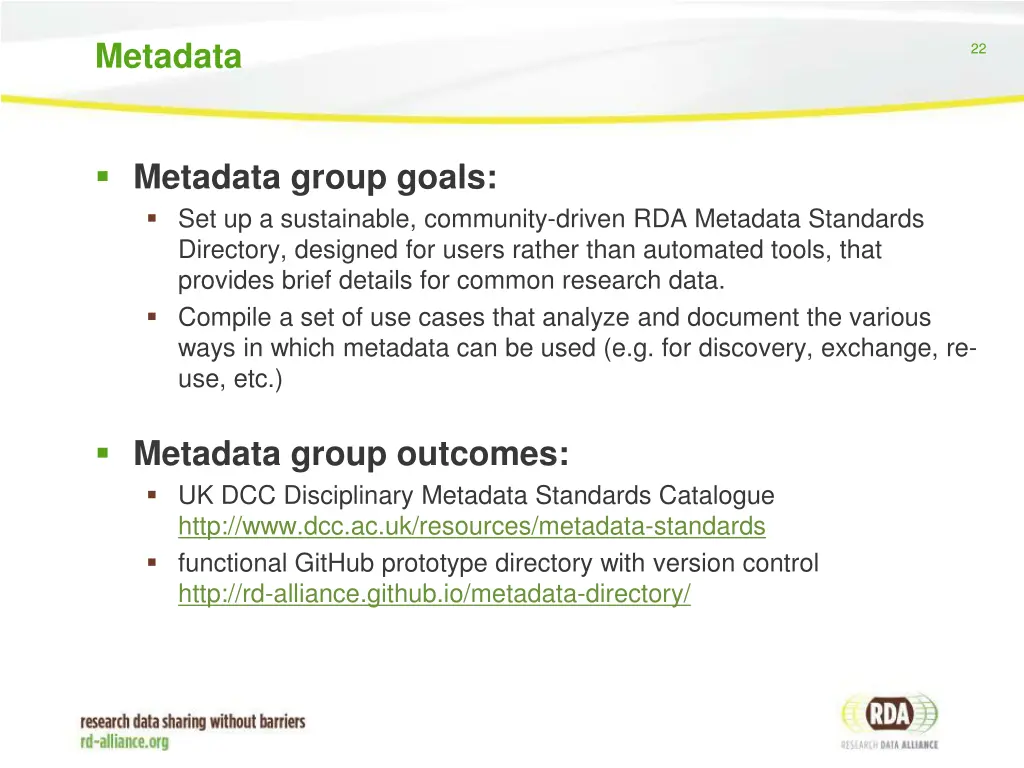 metadata