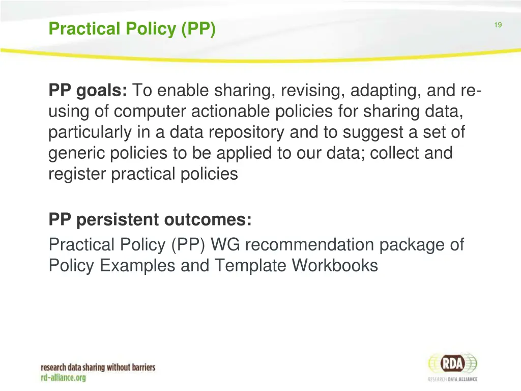 practical policy pp