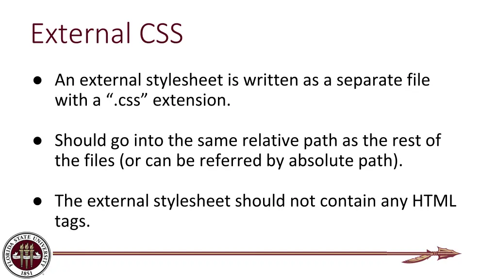 external css 1