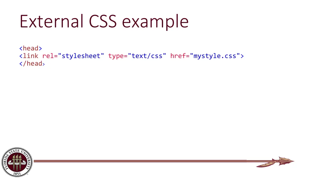 external css example 1
