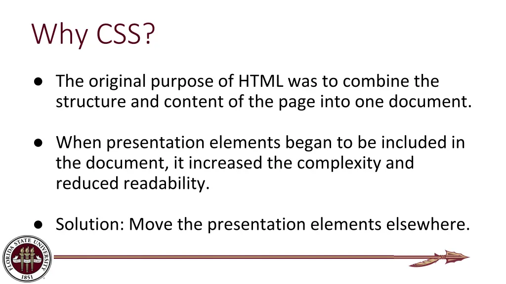 why css
