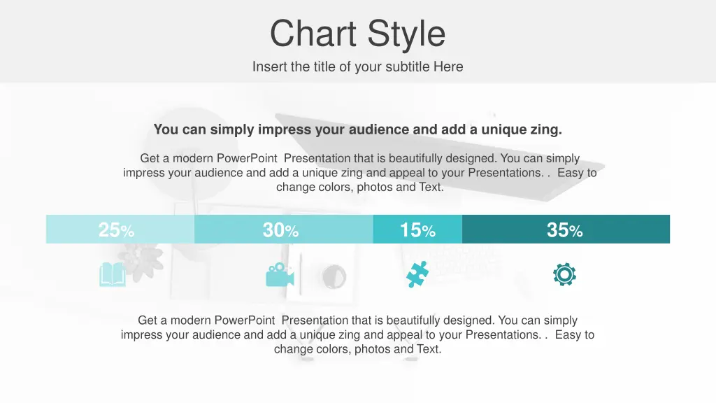 chart style insert the title of your subtitle here 2