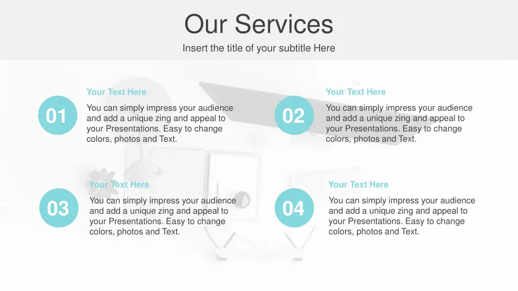 our services insert the title of your subtitle