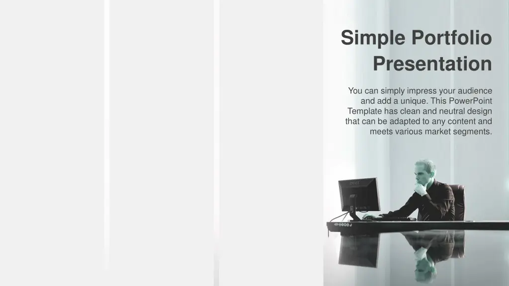 simple portfolio presentation