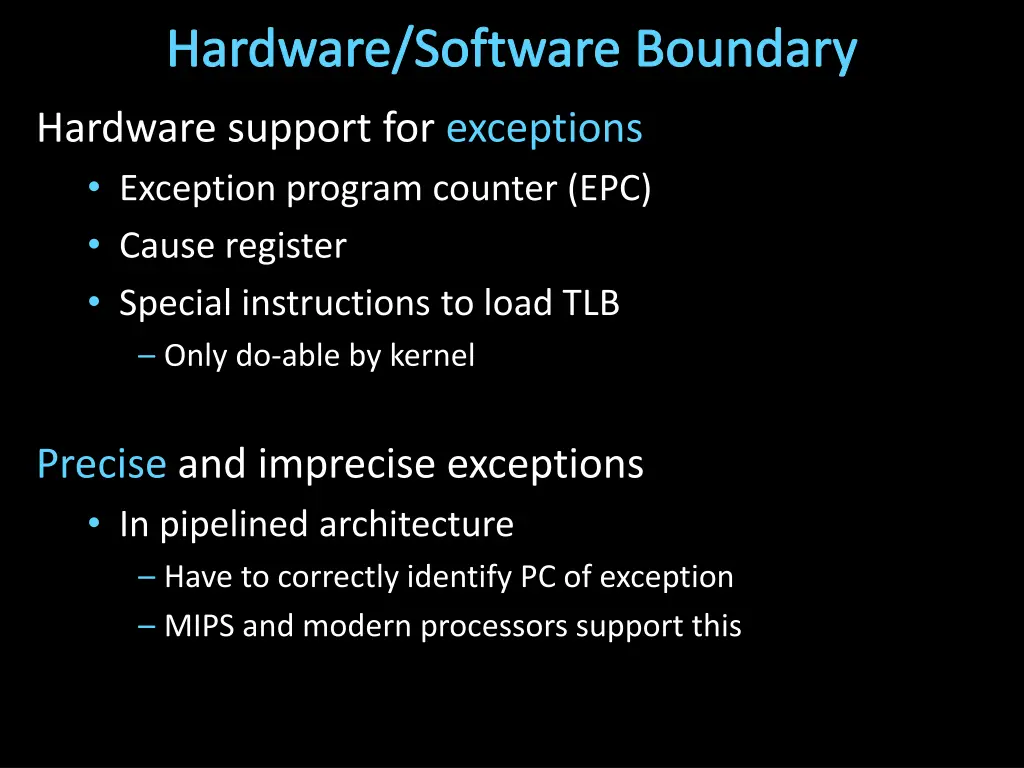 hardware software boundary
