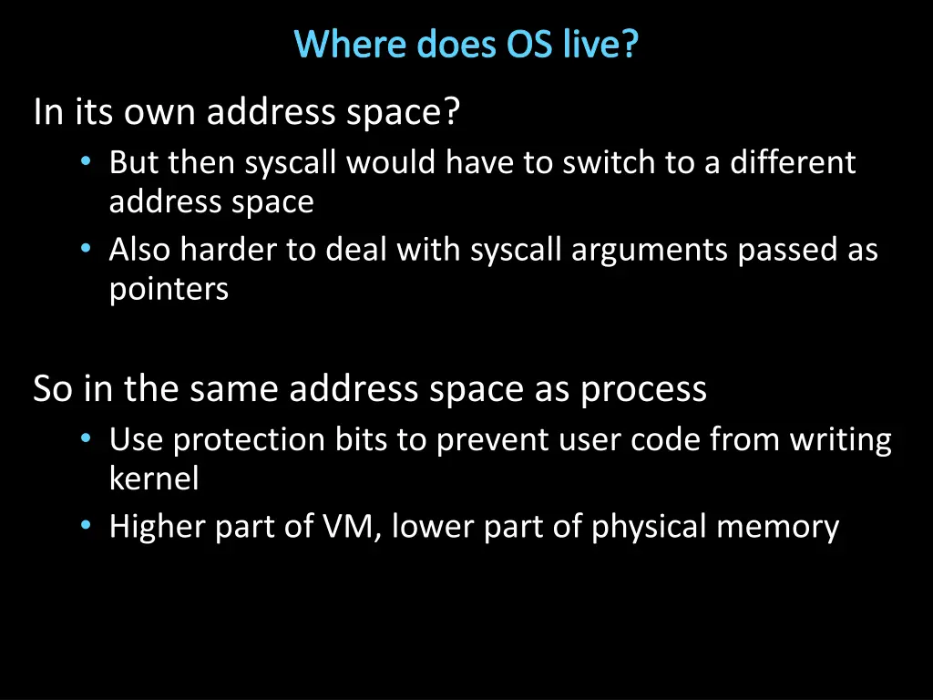 where does os live