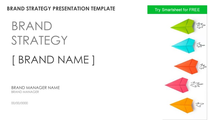 brand strategy presentation template