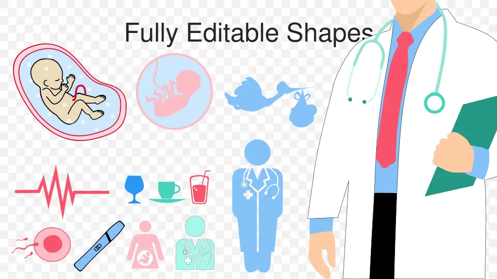 fully editable shapes