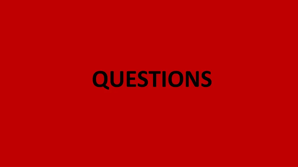 questions