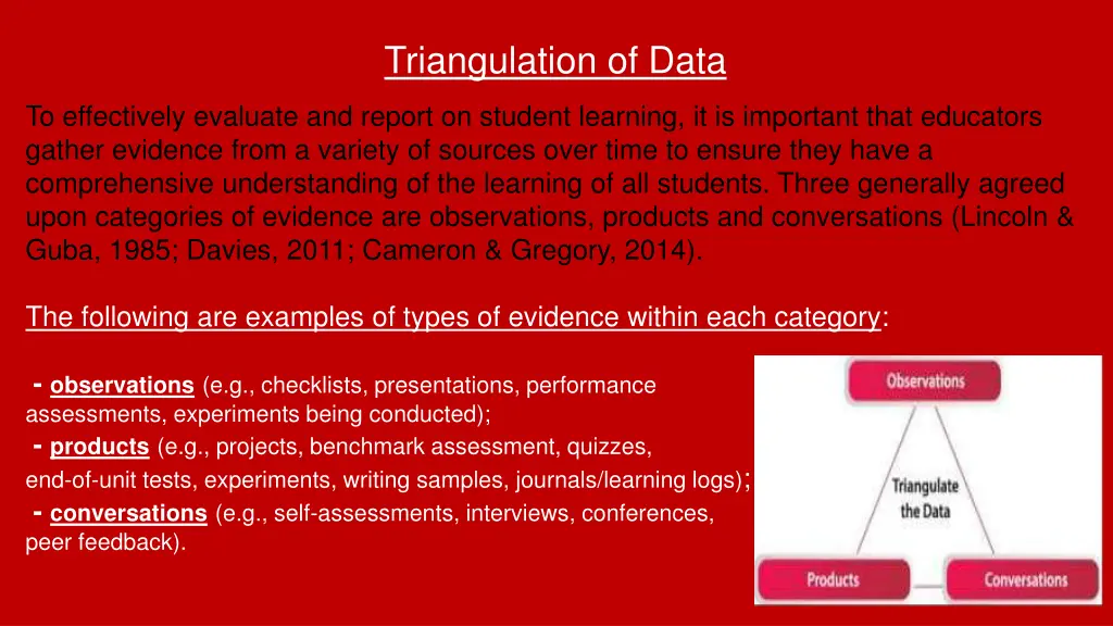 triangulation of data