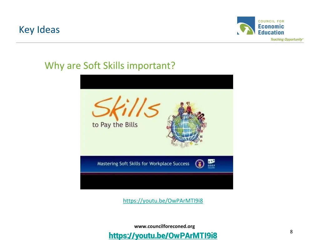 key ideas 3