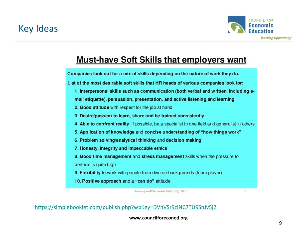 key ideas 4