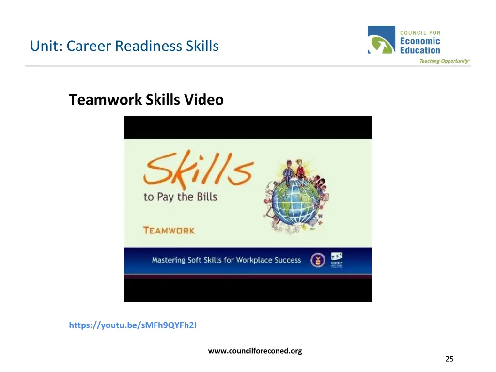 unit career readiness skills 13