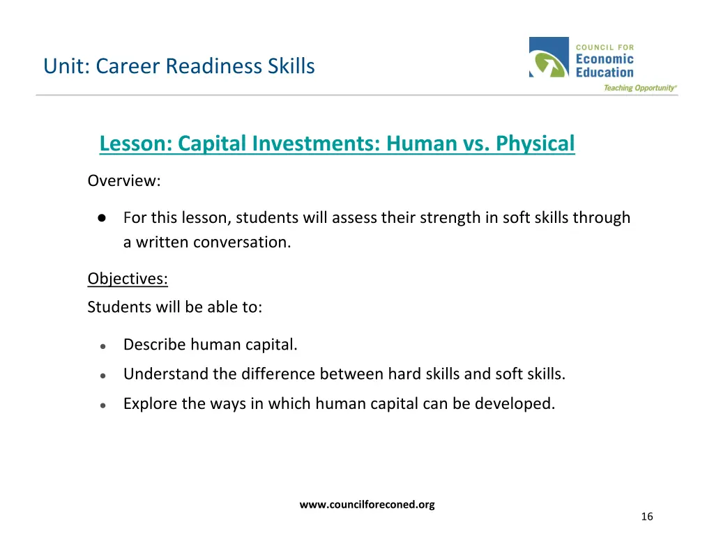 unit career readiness skills 4