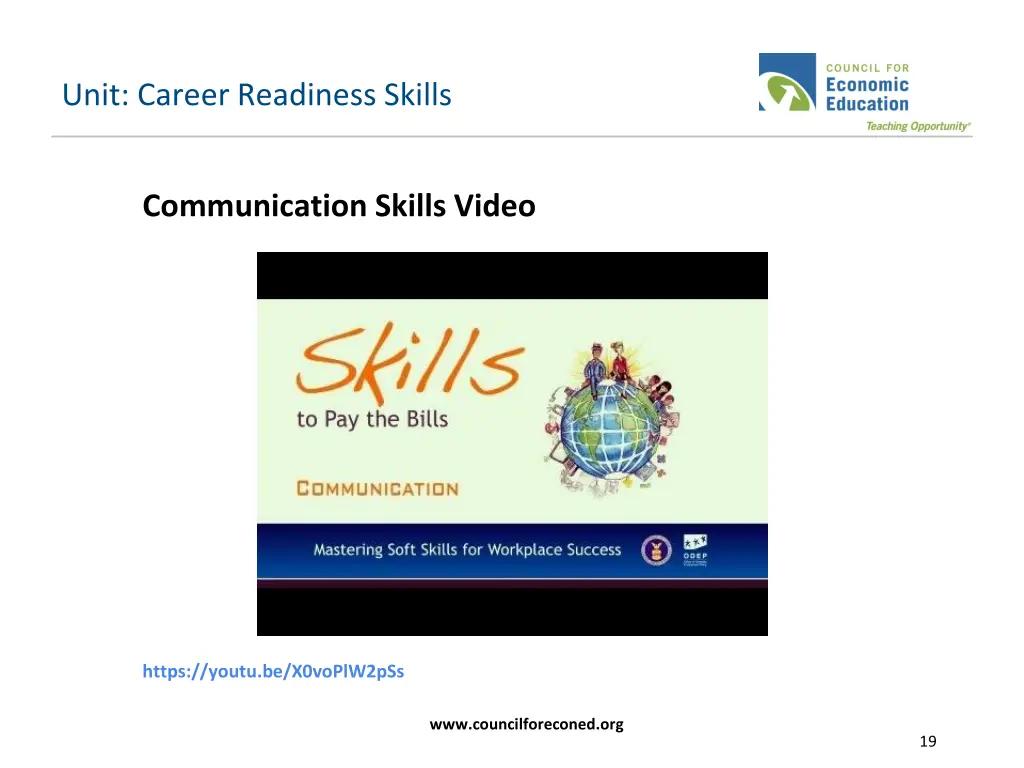 unit career readiness skills 7