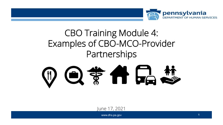 cbo training module 4 cbo training module