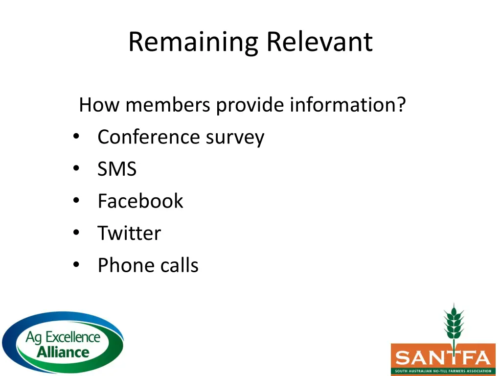 remaining relevant 10