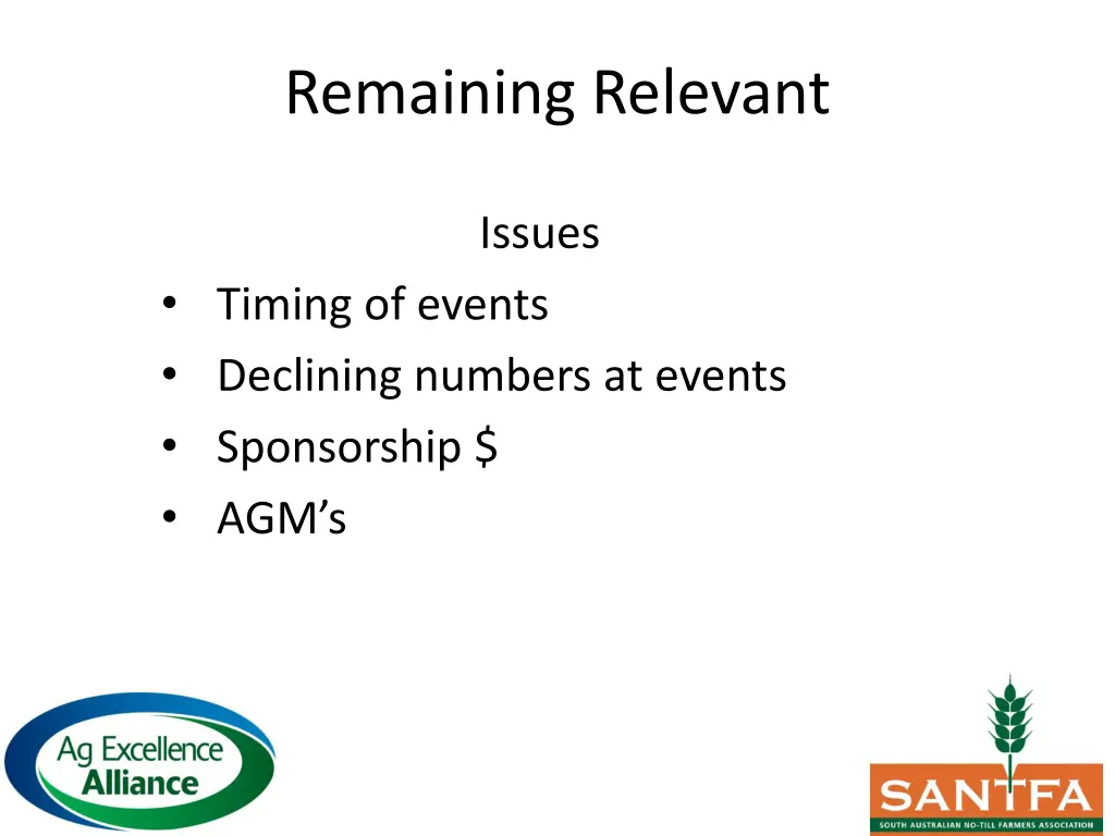 remaining relevant 11