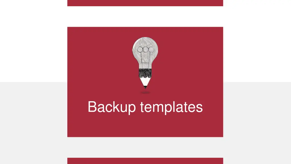 backup templates