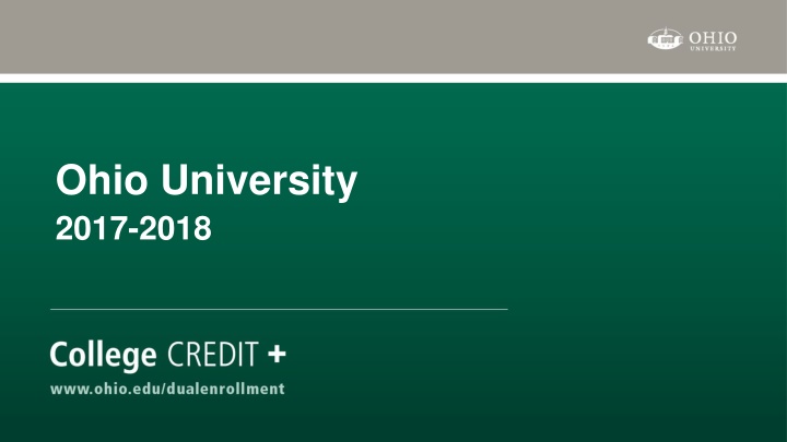 ohio university 2017 2018