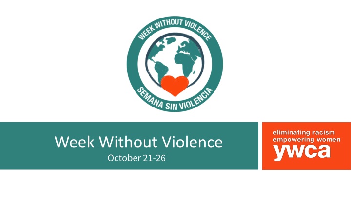 week without violence october 21 26