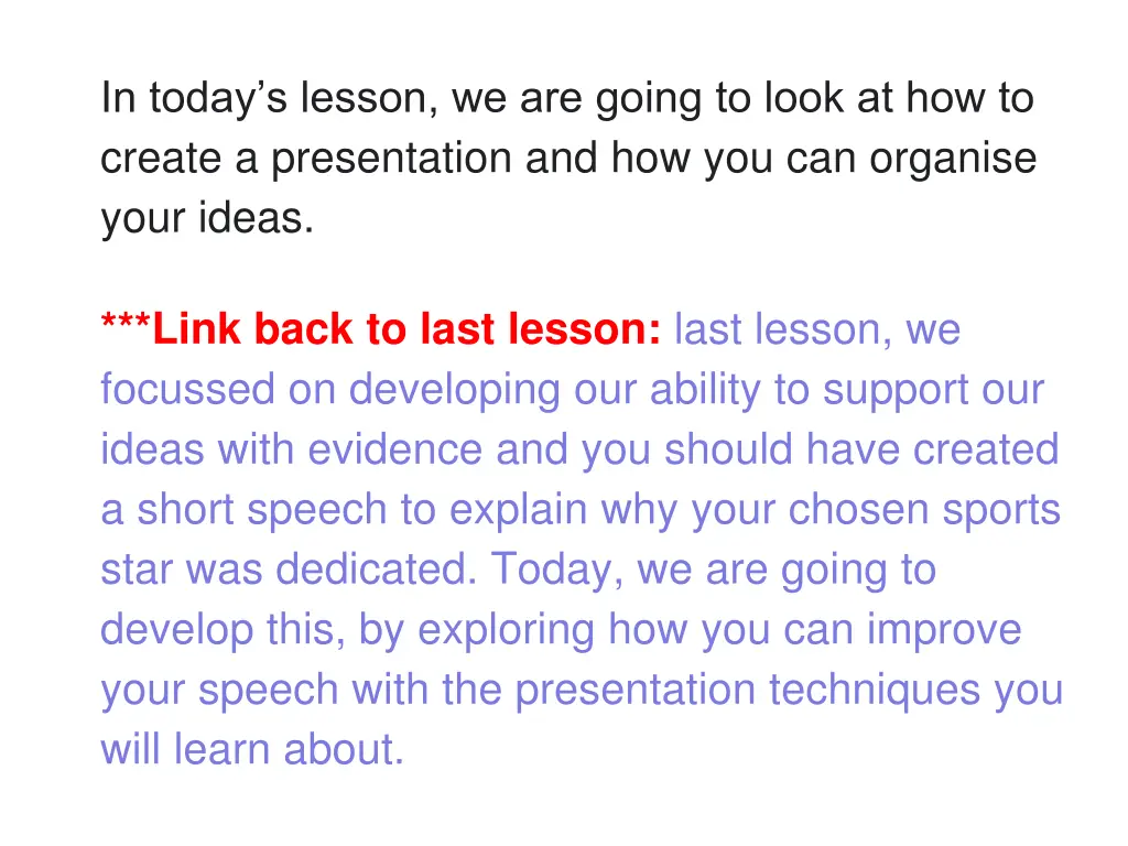 in today s lesson we are going to look