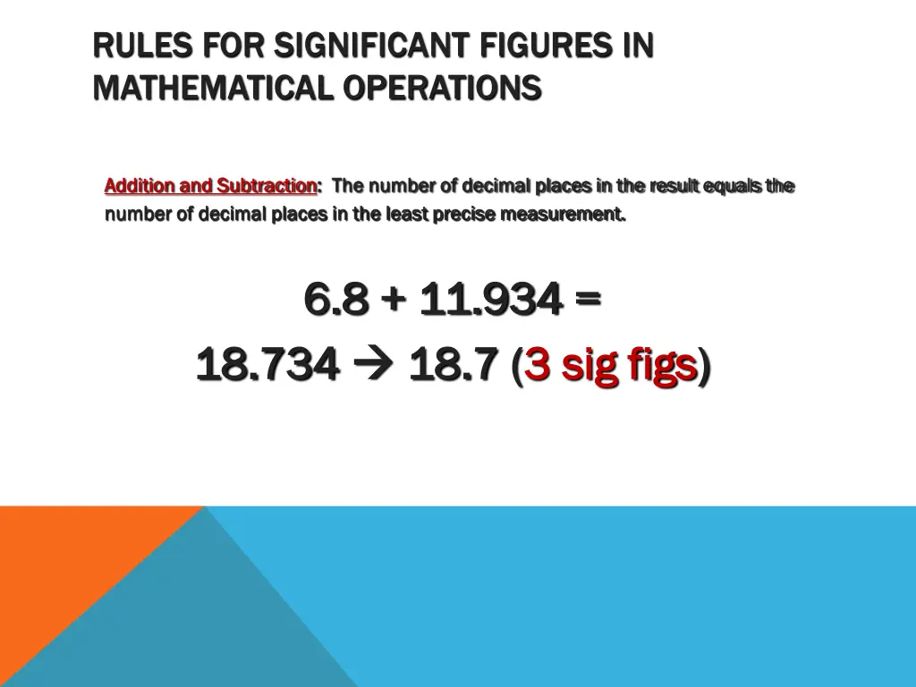 rules for significant figures in mathematical 1