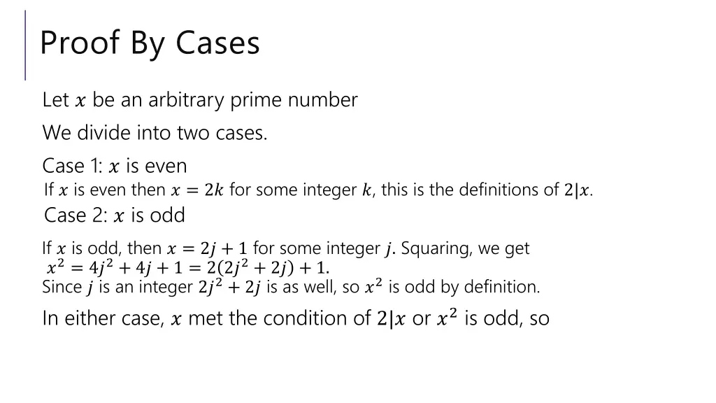 proof by cases 1