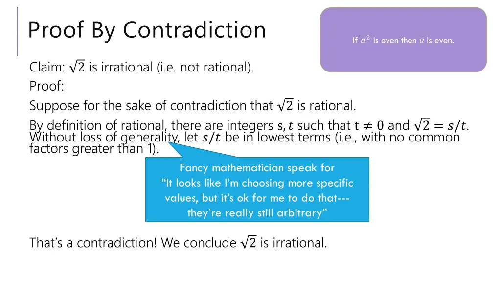 proof by contradiction 4