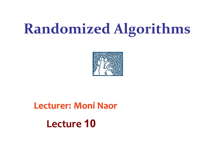 randomized algorithms