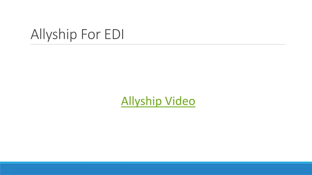 allyship for edi